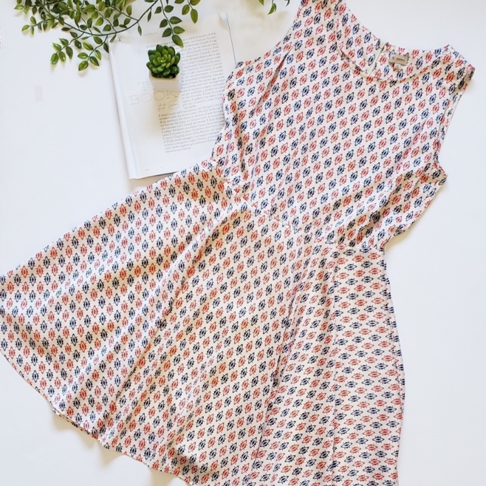 Retro - Mod CREMIEUX sam stripe sleeveless dress 4
